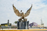 Imagen Giro Independencia: Esta es la majestuosa Águila que adornará el centro de la glorieta | FOTOS