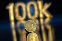 Imagen Bitcoin supera los 100 mil dólares