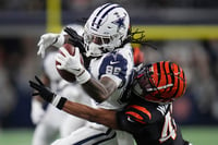 Cincinnati supo aguantar los ataques de la ofensiva local para imponerse 27-20 en el AT&T Stadium, hogar de Dallas.