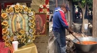 Celebración a la Virgen de Guadalupe en Francisco I. Madero.