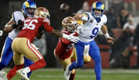 Imagen Rams vence a 49ers y lo deja al borde de eliminación de 'playoffs'