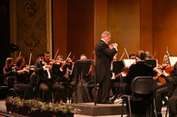 Noche. Obras de Händel y Bach acompañaron a Camerata de Coahuila en el final de la temporada Otoño-Invierno 2024. (EL SIGLO DE TORREÓN)