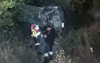 Accidente automovilístico en Arteaga.