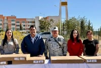 Imagen Entregan donativo a voluntariado de Guardia Nacional en San Pedro