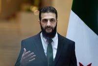 El líder de facto de Siria, Ahmed al Sharaa. (ARCHIVO)