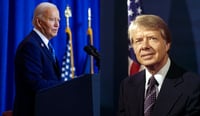 Imagen Biden lamenta la muerte de su 'querido amigo' Jimmy Carter