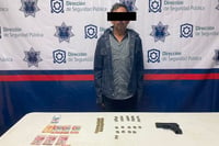 Imagen Asalta farmacia con pistola en Torreón y es detenido al intentar huir