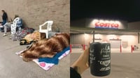 Imagen Reportan gente durmiendo en el exterior de Costco Torreón a Fin de Año