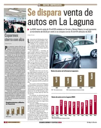 Imagen Se dispara venta de autos en La Laguna