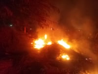 Imagen Se 'disparan' reportes de incendios en terrenos baldíos en San Pedro