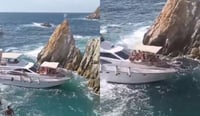 Imagen Yate se impacta con La Quebrada en Acapulco y se hunde