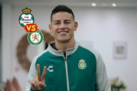 Imagen Santos Laguna: ¿En qué fecha jugará James Rodríguez contra los Guerreros en Torreón?