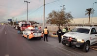 Imagen Peatón pierde la vida cuando caminaba cerca del Aeropuerto de Torreón