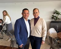 Imagen Marina Vitela da bienvenida a Cristian Mijares en Morena