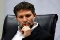 El ministro de Finanzas de Israel, el ultraderechista Bezalel Smotrich. (ARCHIVO)