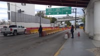 Imagen Policía municipal asume funciones de Grupo Enlace, fijan dos agentes en el Puente Internacional I