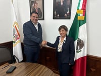 El alcalde de Lerdo, Homero Martínez Cabrera. (DIANA GONZÁLEZ)