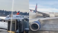 Imagen Avión de Japan Airlines se estrella contra cola aeronave de Delta Air Lines