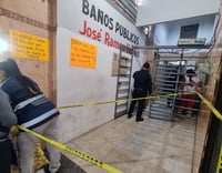 Imagen Muere hombre en los baños del mercado de Gómez Palacio