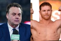 Imagen David Faitelson critica al 'Canelo' Álvarez por pelear en Arabia Saudita