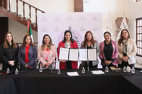 Imagen Congreso y AMMJE firman convenio por el impulso empresarial a mujeres