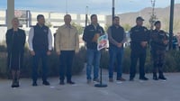 Imagen Alcalde de Saltillo supervisa preparación de cadetes de la Academia de la Policía