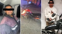 Imagen Detiene Policía de Saltillo a dos masculinos por robo de motocicletas