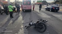 Imagen Motociclista resulta lesionado tras accidente en Gómez Palacio