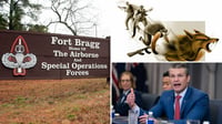 Imagen Base militar Fort Bragg de Estados Unidos es renombrada, ¿Cuál es su relación con México y América Latina?