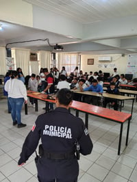 Imagen Protocolo Mochila Segura se aplica en la secundaria Héroes Anónimos