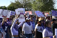 Imagen Por quinto año consecutivo, las mujeres 'tomaron' las calles de la Comarca Lagunera con la marcha del 8M