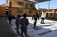 Imagen Llevan plática vial a niños del colegio Luz Aurora