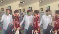 Imagen Fernández Noroña e hijo de Felipe Calderón se enfrentan en el aeropuerto | VIDEO