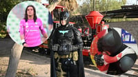 Batman lagunero busca a Carlos Acevedo para ayudar a niños con cáncer