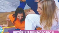 Luz Elena González sufre aparatosa caída en vivo durante dinámica de Venga la Alegría