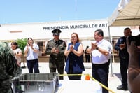 Imagen En Arteaga inicia canje de armas en la Plaza Principal
