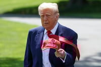 El presidente estadounidense, Donald Trump. (ARCHIVO)