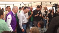 Imagen Acuden cientos de nigropetenses a Macro Brigada en ejido Piedras Negras
