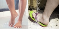 ¿Bañarme descalzo o con sandalias? Esto dicen expertos