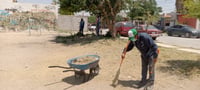 Imagen Realizan mejoras en los espacios públicos del Fraccionamiento Villa las Noas