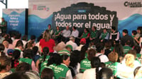 MEJORA COAHUILA Arranca programa de entrega de tinacos “¡Agua para todos y todos por el agua!”
