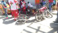 Imagen Menor de 15 años resulta lesionado tras accidente de motocicleta en Lerdo