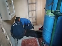 Imagen Empleado sufre caída a cisterna con 4 metros de profundidad en tienda Samborns de Galerías Laguna