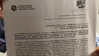 Imagen Presenta Sindicato Único de Trabajadores de Obras Públicas documento que acredita su legalidad