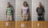Imagen Detienen a una mujer y tres varones con cristal en el ejido Los Ángeles de Lerdo