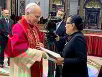 Imagen Segob: Papa León XIV envía bendiciones al pueblo de México