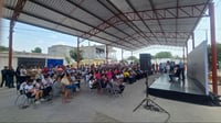 Imagen Entregan techumbre en ejido Jaboncillo de Francisco I. Madero
