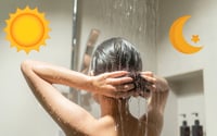 ¿A qué hora es mejor bañarse, en la mañana o en la noche?