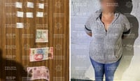 Imagen Detienen a mujer con cristal en Gómez Palacio, dijo ser originaria de Chihuahua