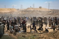 Imagen Médicos Sin Fronteras denuncia reparto de ayuda en Gaza como plan de limpieza étnica